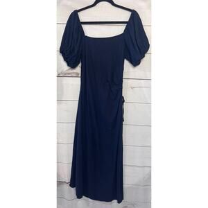 Petal + Pup Navy Maxi Dress Cut Out Size XL Fun Flirty